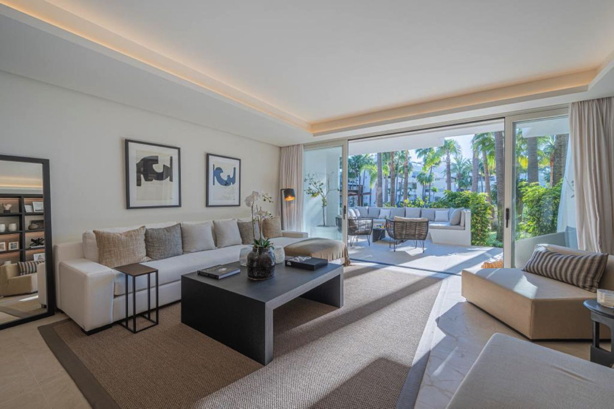 Ground Floor Apartment In The Golden Mile, Costa Del Sol, Spain